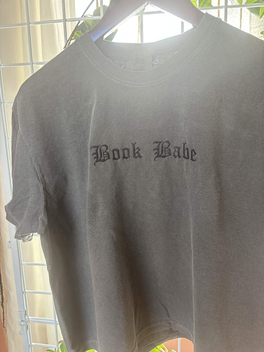 'Book Babe' Heavyweight Tshirt