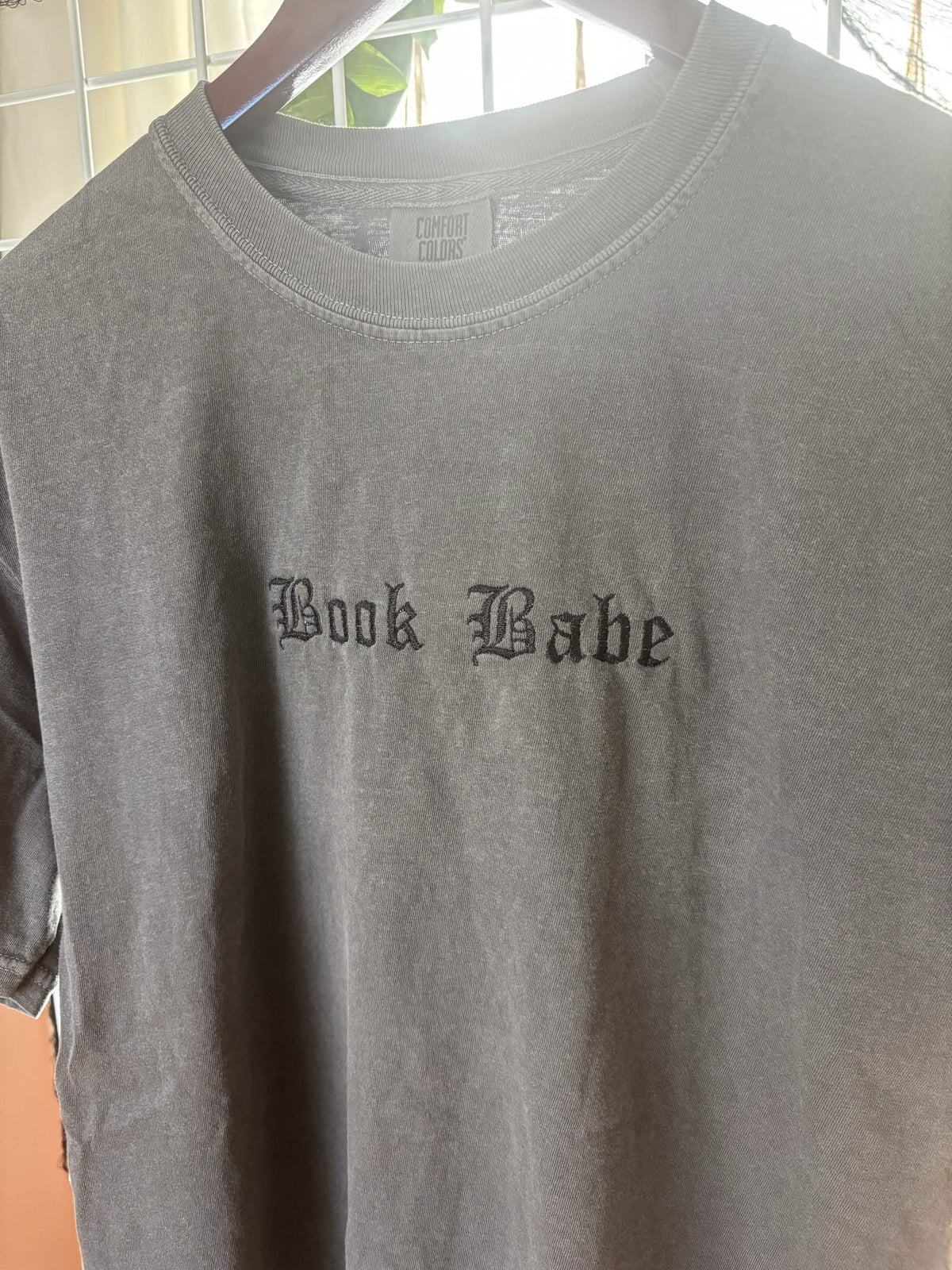 'Book Babe' Heavyweight Tshirt